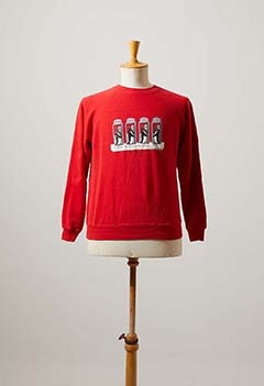 VINTAGE CALLING BIRDS RED SWEAT