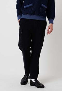 ★ストレッチチノ テーパードエアフォース カーゴパンツ(S / BLACK)