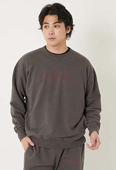 HRMビーンステッチスウェット クルーネック(S / CH GREY)