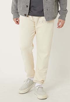 HRMビーンステッチ スウェットパンツ(S / NATURAL)