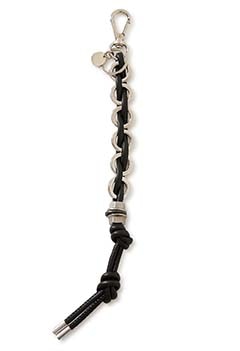 ITTI /クリスティ リングチェーンノットチャーム ST COW(ONE / BLACK)