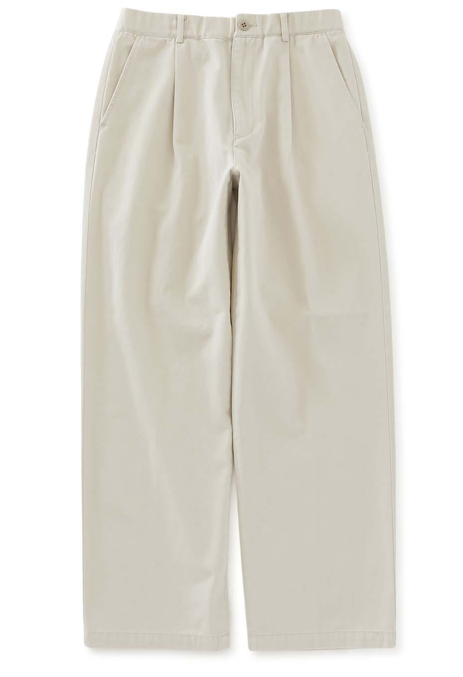 ワンタックイージーチノトラウザーズ