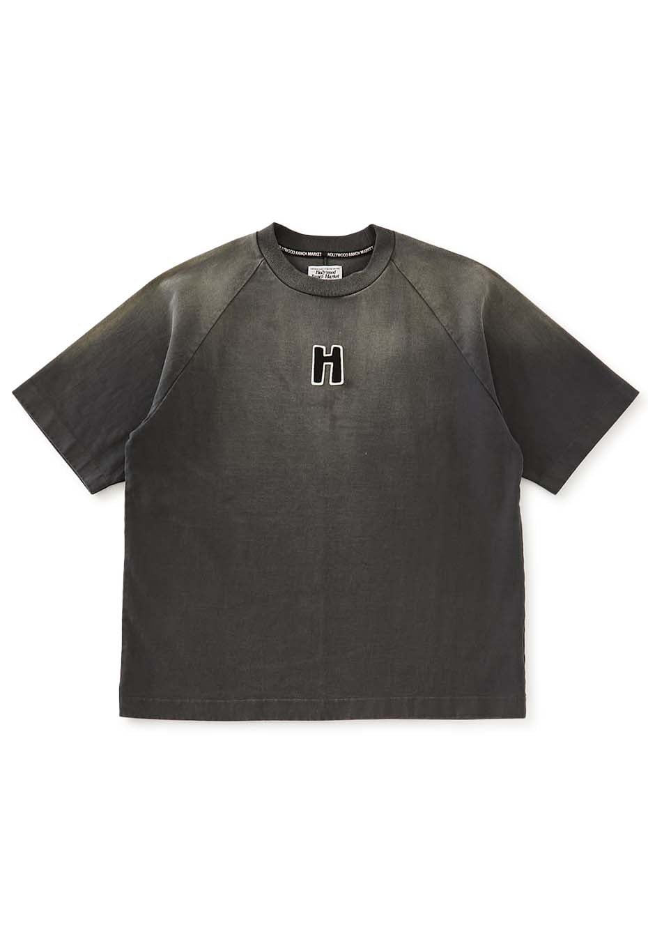 バウンサーテンジク ヴィンテージウォッシュ レイジーワッペンTシャツ