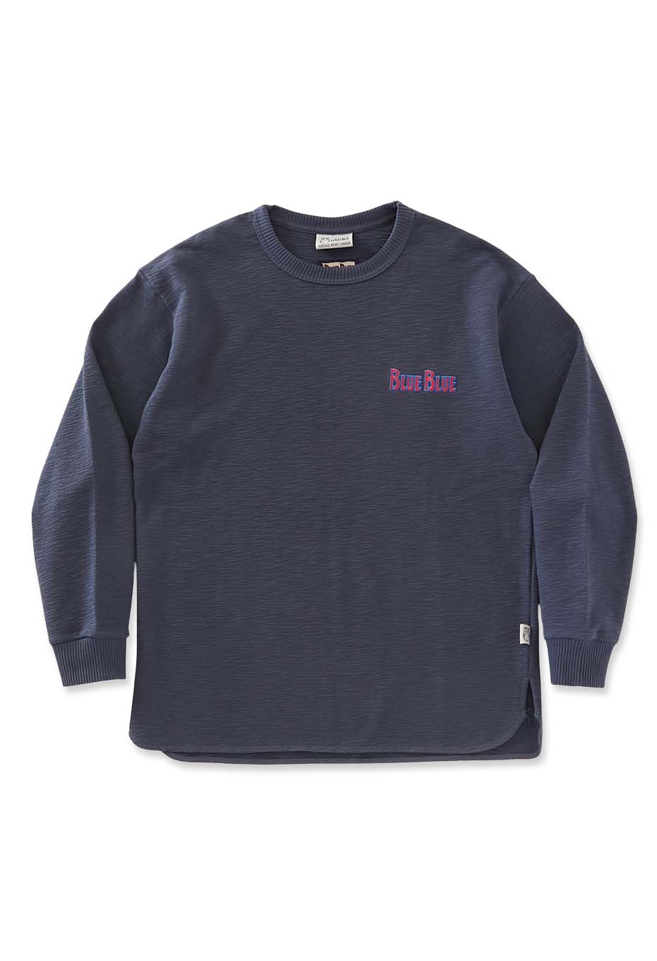 gym master × BLUE BLUE /ブロックインレーロングスリーブTシャツ