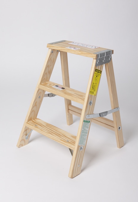 密歇根梯子公司 其他 密歇根梯子公司3 Step Wood Ladder