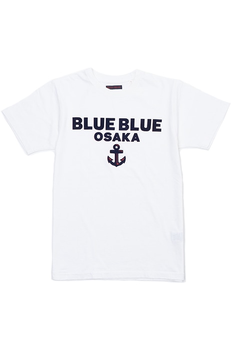 NT190 BLUEBLUE OSAKA フロッキーロゴ Tシャツ