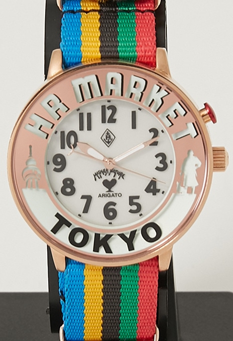 時計ハリウッドランチマーケット ネオンウォッチ10 ゴールド - 腕時計 