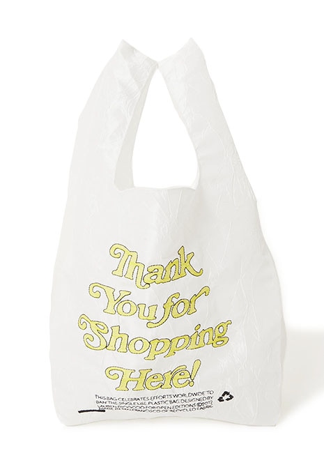OPEN EDITIONS／THANK YOU TOTE エコバッグ　GOLDトートバッグ