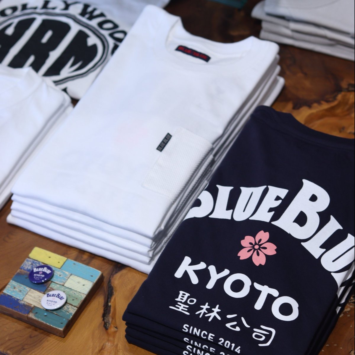 BLUE BLUE 京都店 〝10周年〟を記念したスーベニアアイテム入荷のご紹介