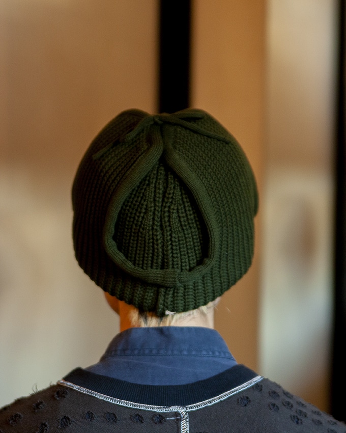 Chapeau souple, automne et hiver, protection des oreilles tricotée, chaud  et polyvalent pour femme, grand sac, crème, taille unique : : Mode