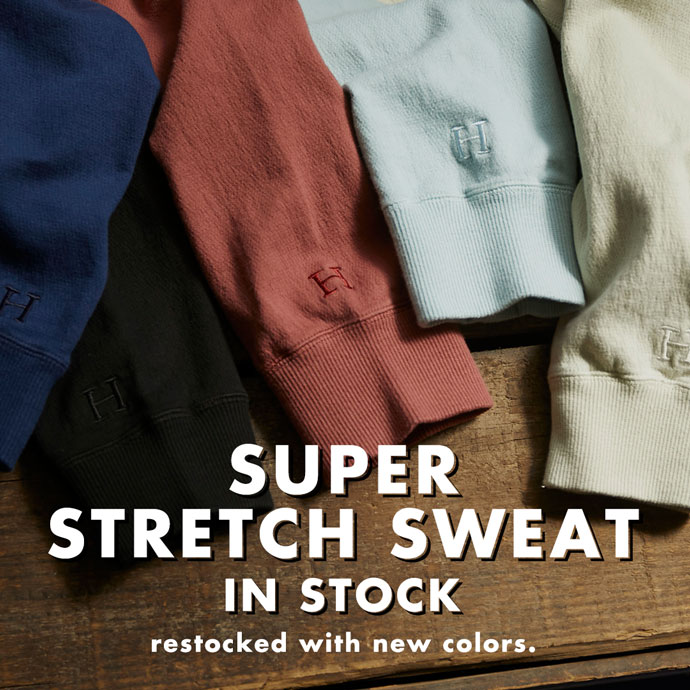 SUPER STRETCH SWEAT|スーパーストレッチスウェット| HOLLYWOOD RANCH ...