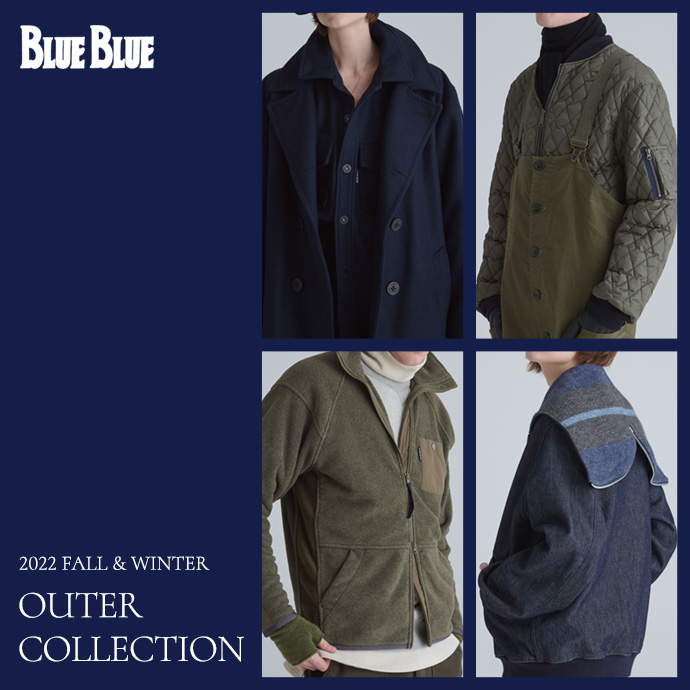BLUE BLUE 2022 Fall&Winter OUTER | ブルーブルー | HOLLYWOOD RANCH ...
