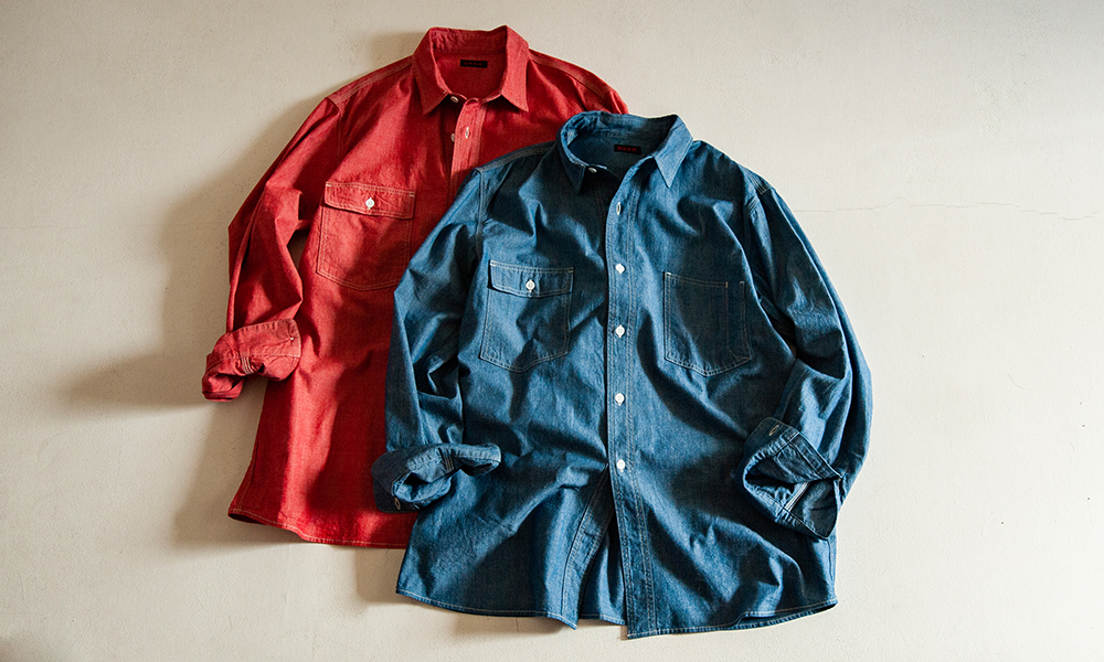 BLUE BLUE ワークシャツシリーズ| HOLLYWOOD RANCH MARKET