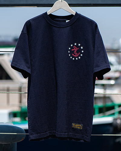 SOUTHERN MFG CO. BLUEBLUE 13スターアンカー Tシャツ