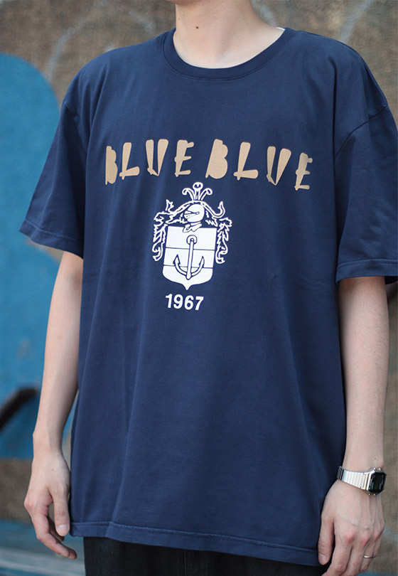 ニードル BLUE BLUE ショートスリーブ Tシャツ