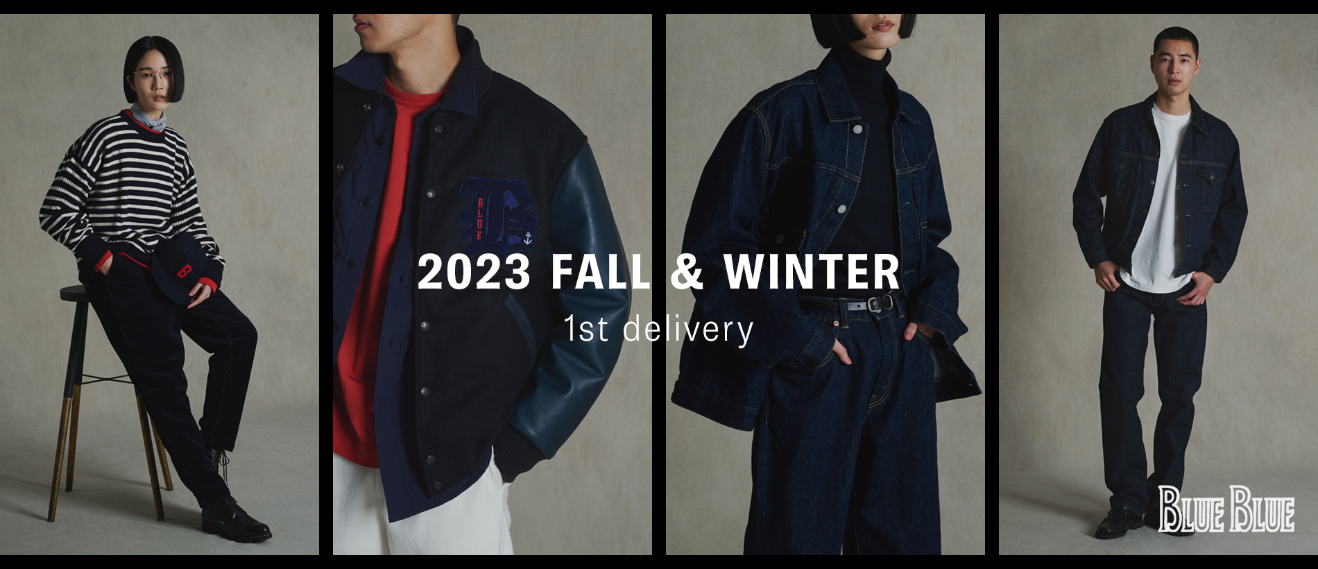 BLUE BLUE 2023FW 1st DELIVERY