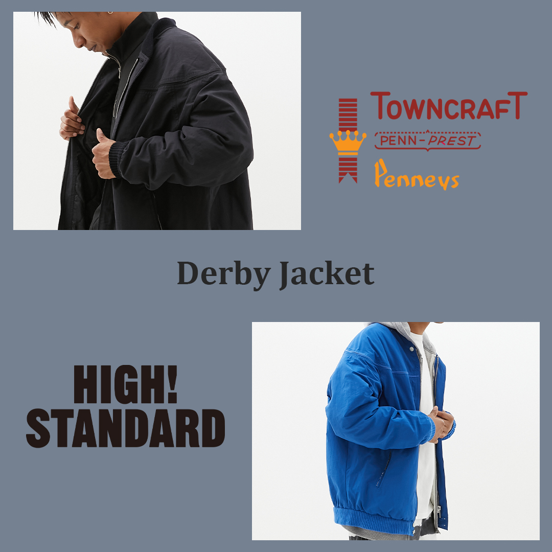 TOWN CRAFT x HIGH!STANDARD DERBY JACKET | 聖林公司 | ファッション