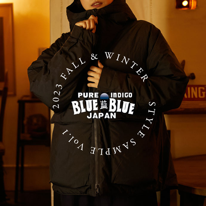 BLUE BLUE JAPAN OUTER STYLE SAMPLE