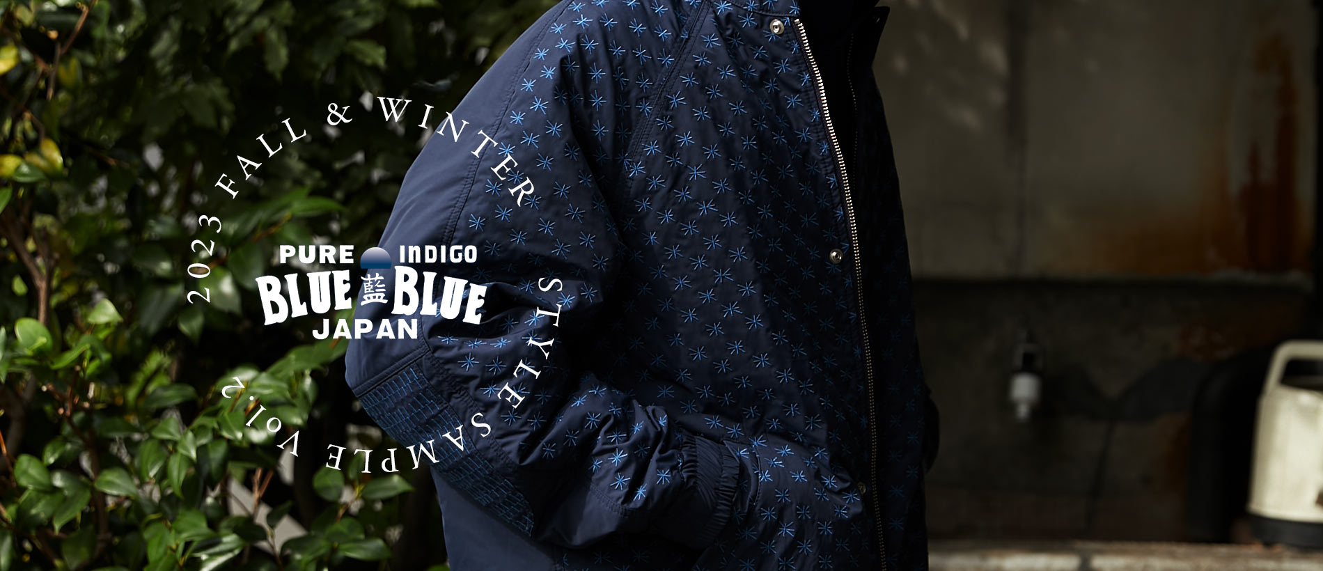 BLUE BLUE JAPAN OUTER STYLE SAMPLE
