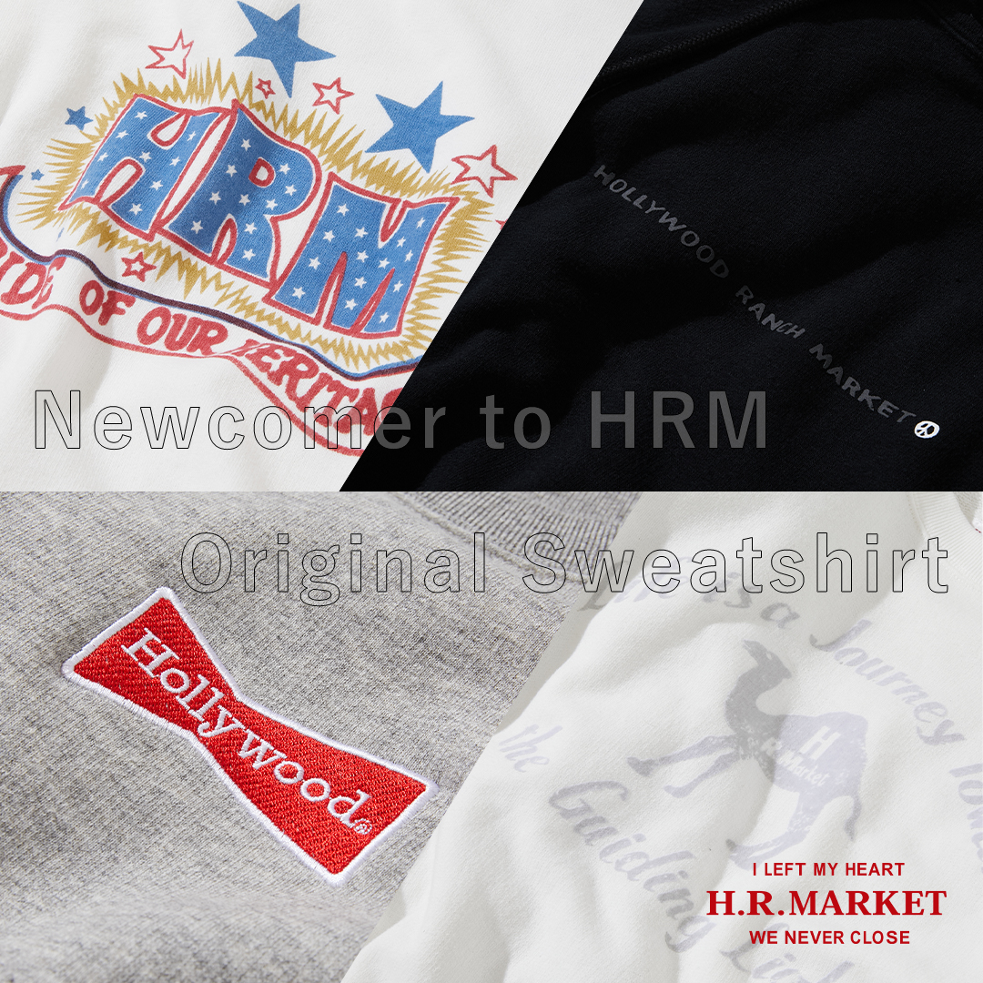 HOLLYWOOD RANCH MARKET new SWEAT SHIRTS | 聖林公司 | ファッション