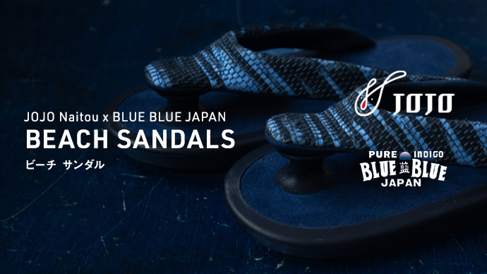 JOJO Naitou x BLUE BLUE JAPAN　BEACH SANDALS