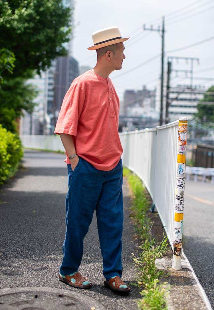 夏でも快適に過ごせる素材を使用したインディゴ染めのアイテムをご紹介！ | SUMMER INDIGO | BLUE BLUE | ブルーブルー