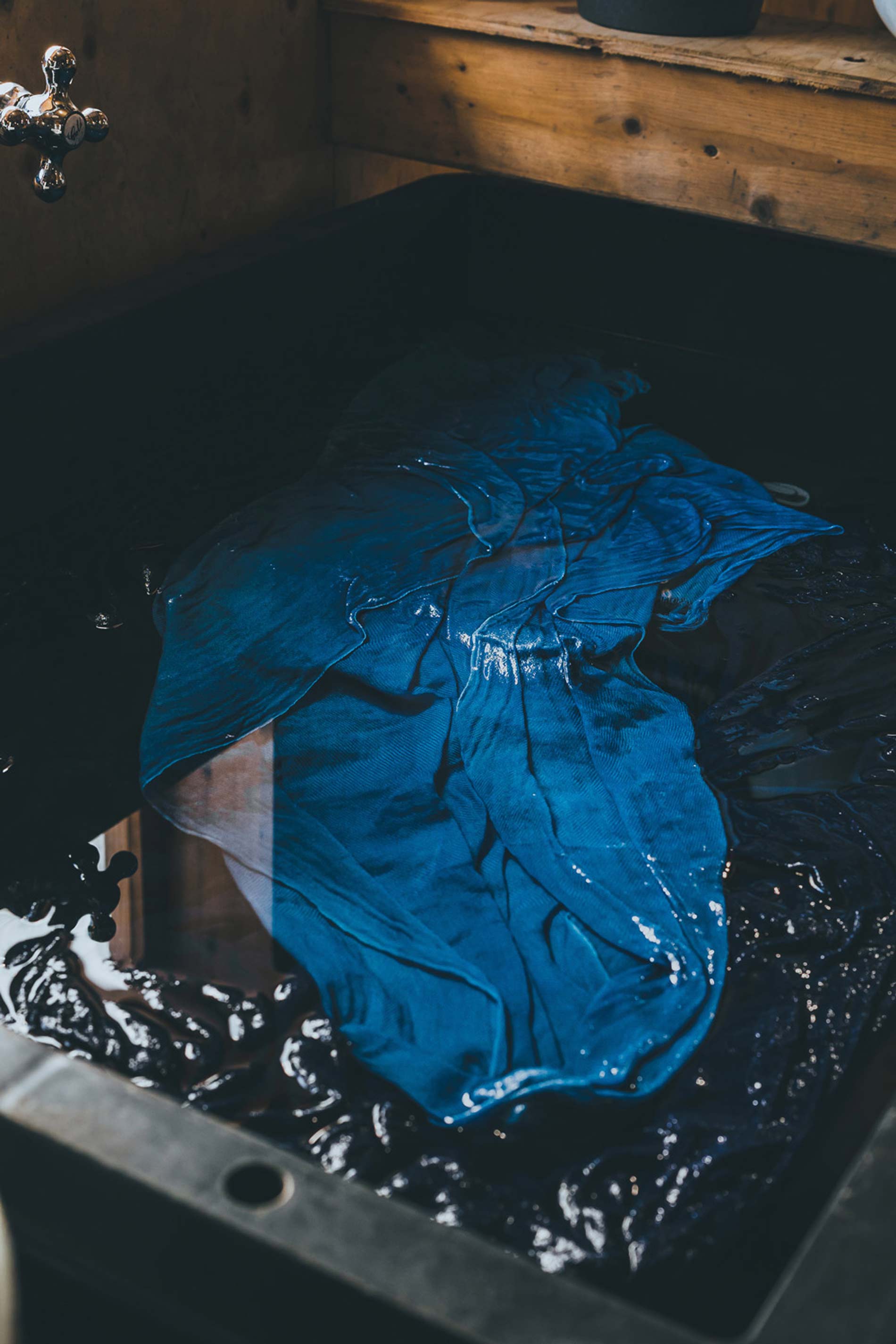 BLUE BLUE JAPAN HONAI & INDIGO DYED