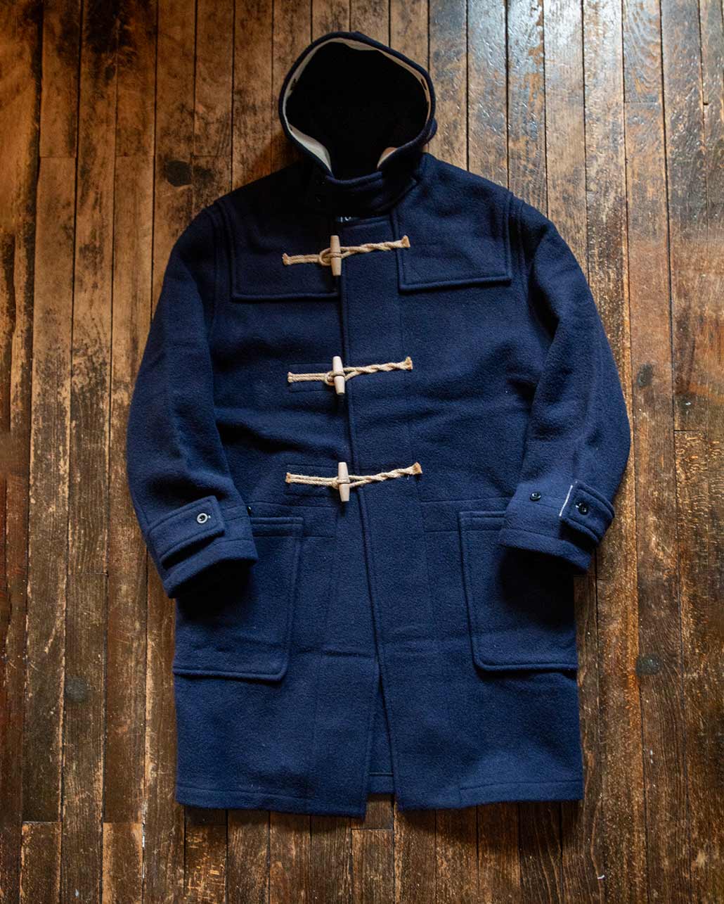 GLOVERALL BLUE BLUE MONTY DUFFLECOAT EXCLUSIVE　シルエット | BLUE BLUE | ブルーブルー