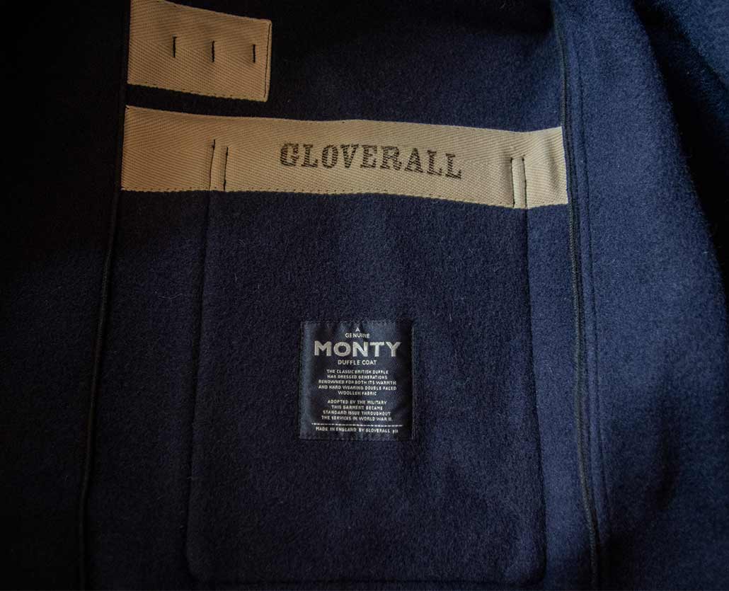 GLOVERALL BLUE BLUE MONTY DUFFLECOAT EXCLUSIVE　リバーシブルデザイン | BLUE BLUE | ブルーブルー