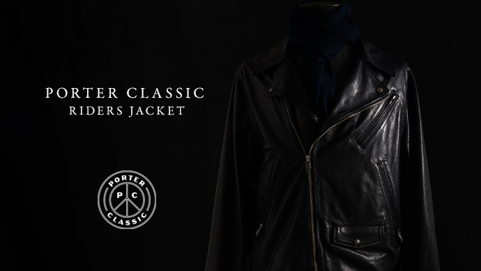 PORTER CLASSIC | RIDERS JACKET