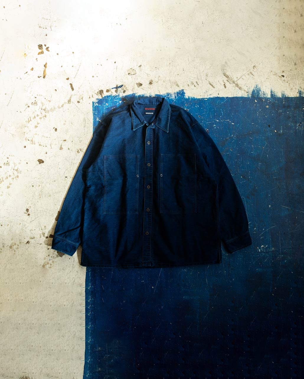 BIG POCKET SHIRT JACKET | BLUE BLUE | ブルーブルー