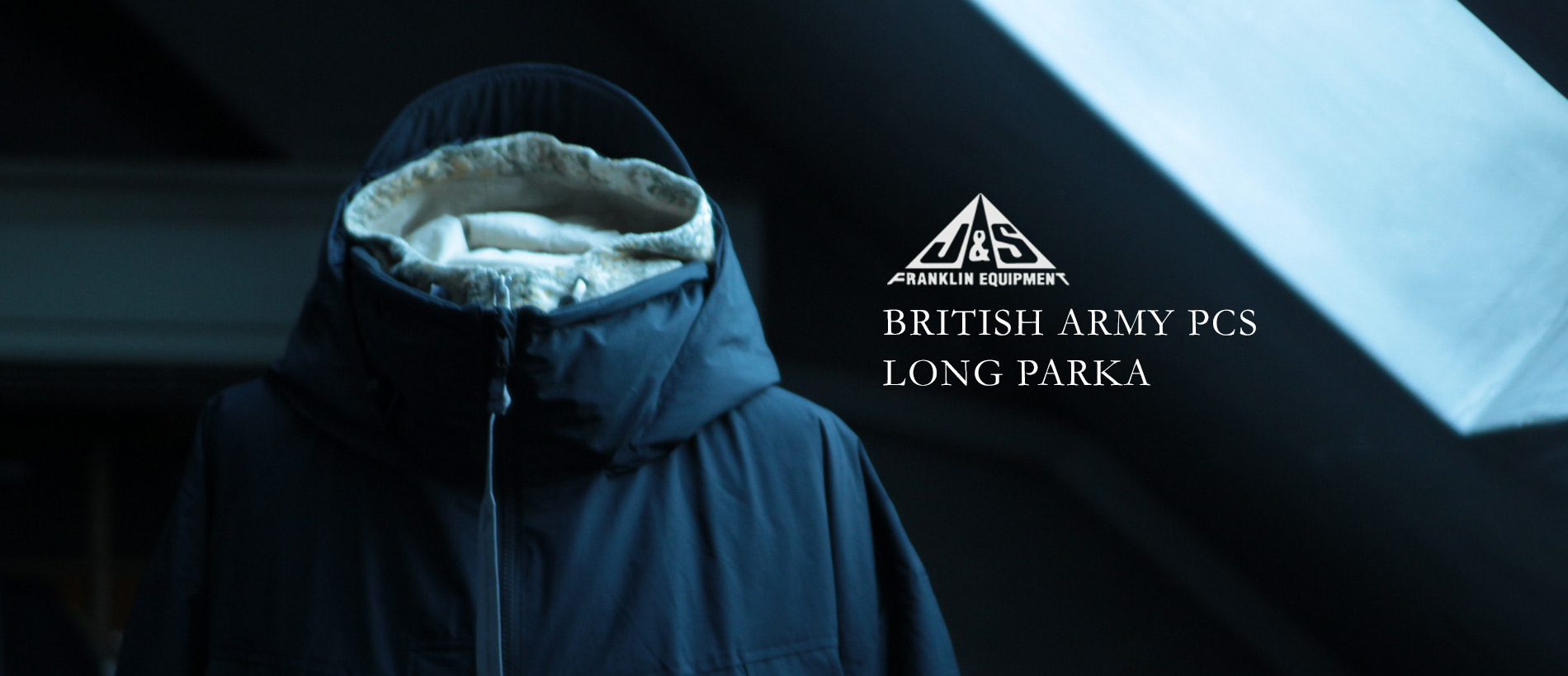 J&S FRANKLIN EQUIPMENT BRITISH ARMY PCS LONG PARKA | TOLL FREE | トールフリー