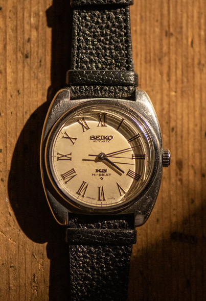 KING SEIKO / HIGHBEAT WHITE ROME 1970s