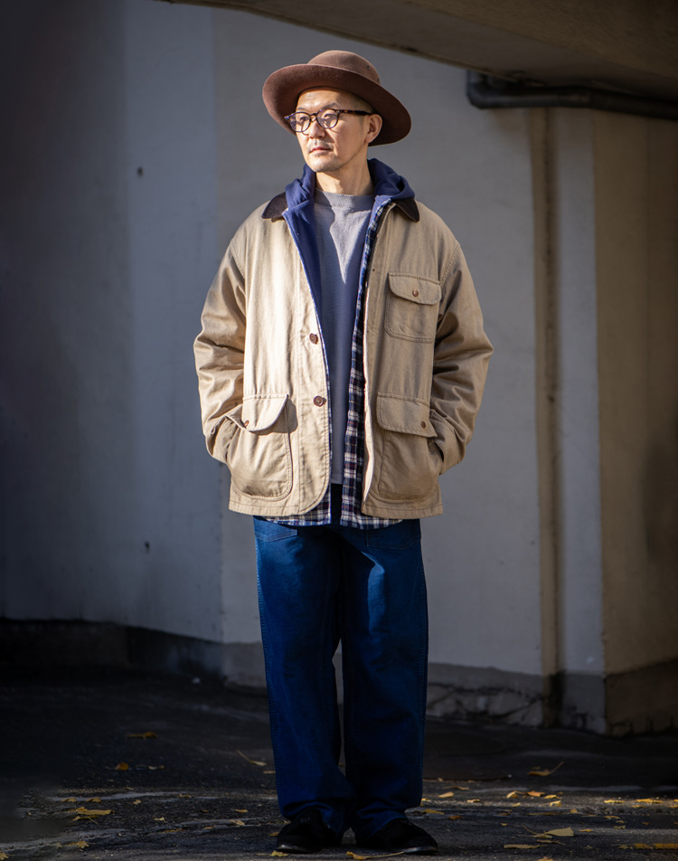 SOFT COTTON DRILL BUSH JACKET