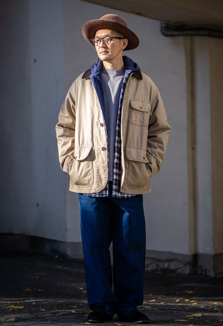 SOFT COTTON DRILL BUSH JACKET