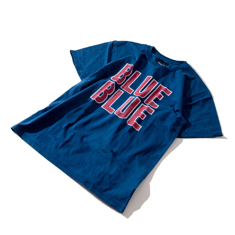 インディゴ BLUE BLUE BIGロゴTシャツ | BLUE BLUE | ブルーブルー