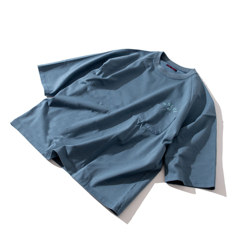 ヘビープレーティング テンジクB BLUE 67 ハーフスリーブTシャツ | BLUE BLUE | ブルーブルー