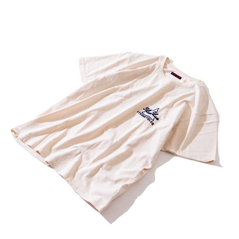 トライアングル BB エンブロイダリー ショートスリーブTシャツ | BLUE BLUE | ブルーブルー